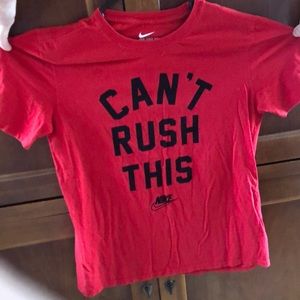 Nike red t-shirt